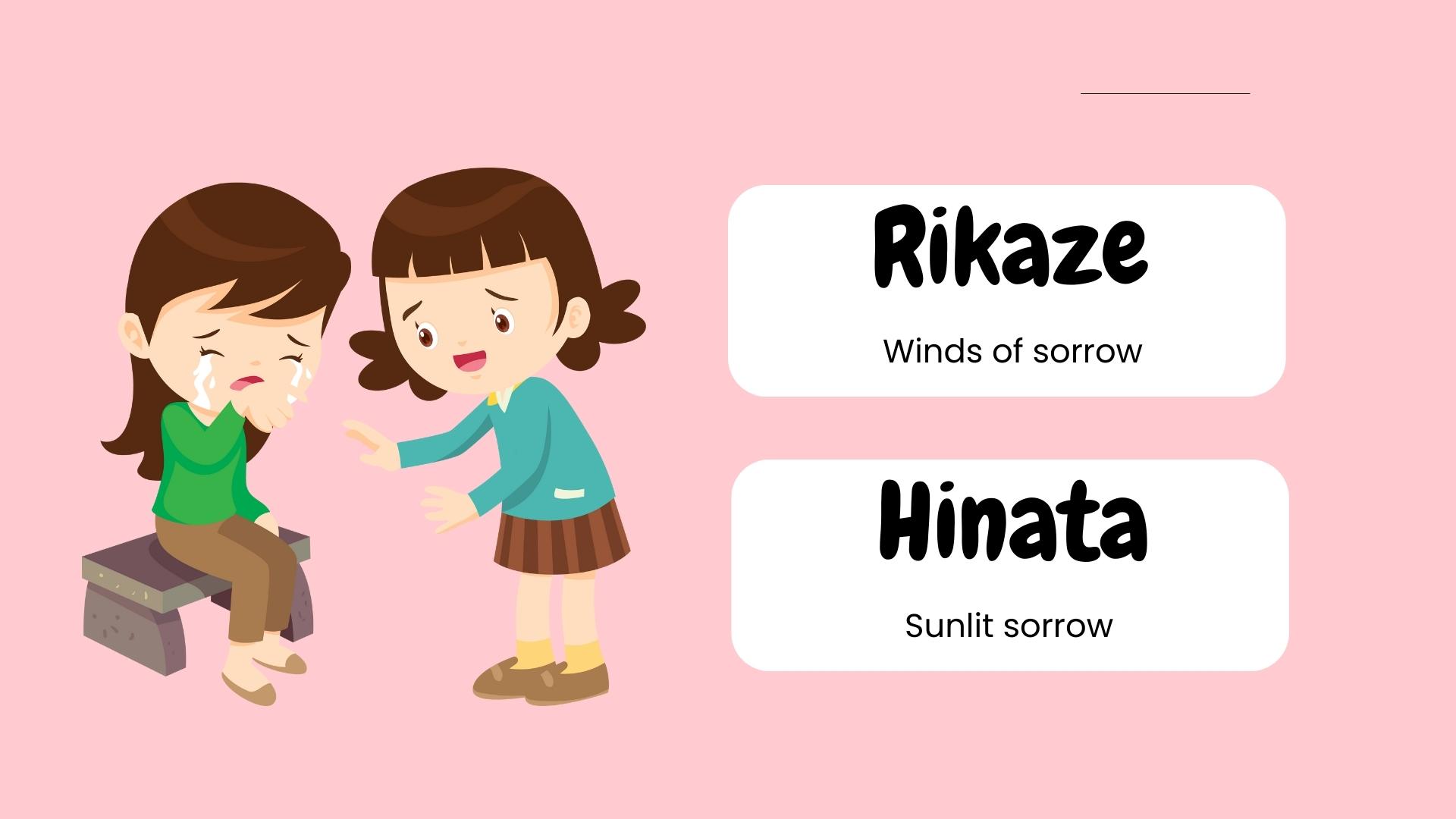 Unisex Japanese Names That Mean Sadness