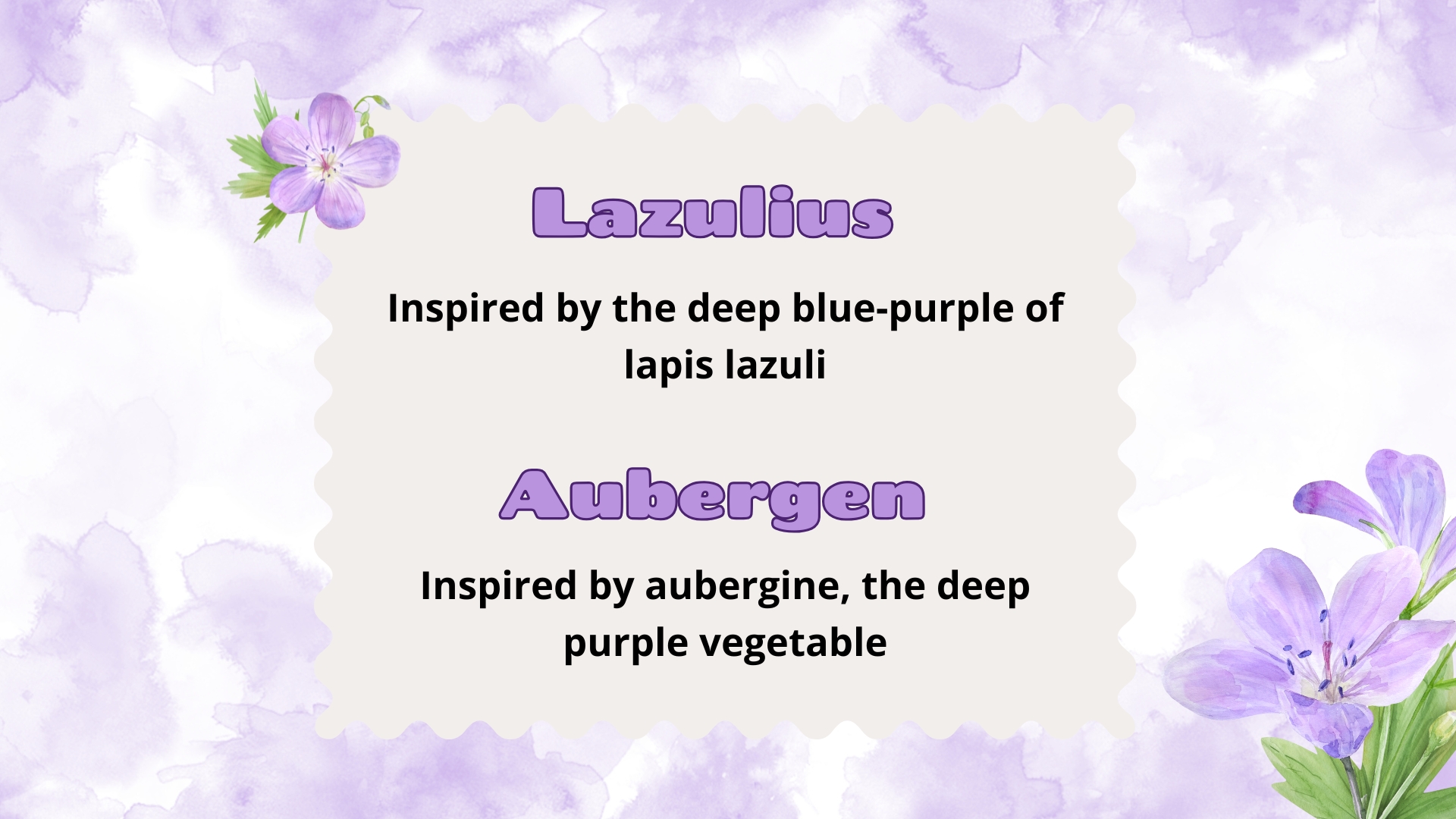 Boy Names that Mean Purple