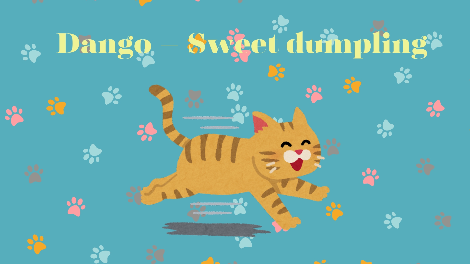 Dango – Sweet dumpling