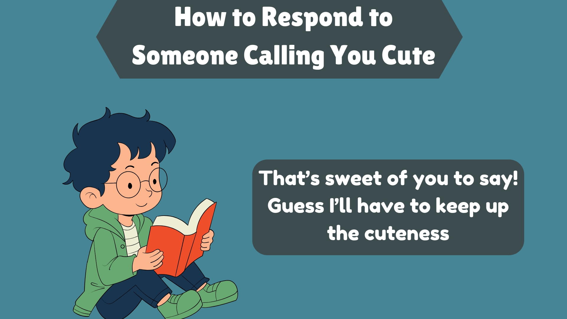 That’s sweet of you to say! Guess I’ll have to keep up the cuteness