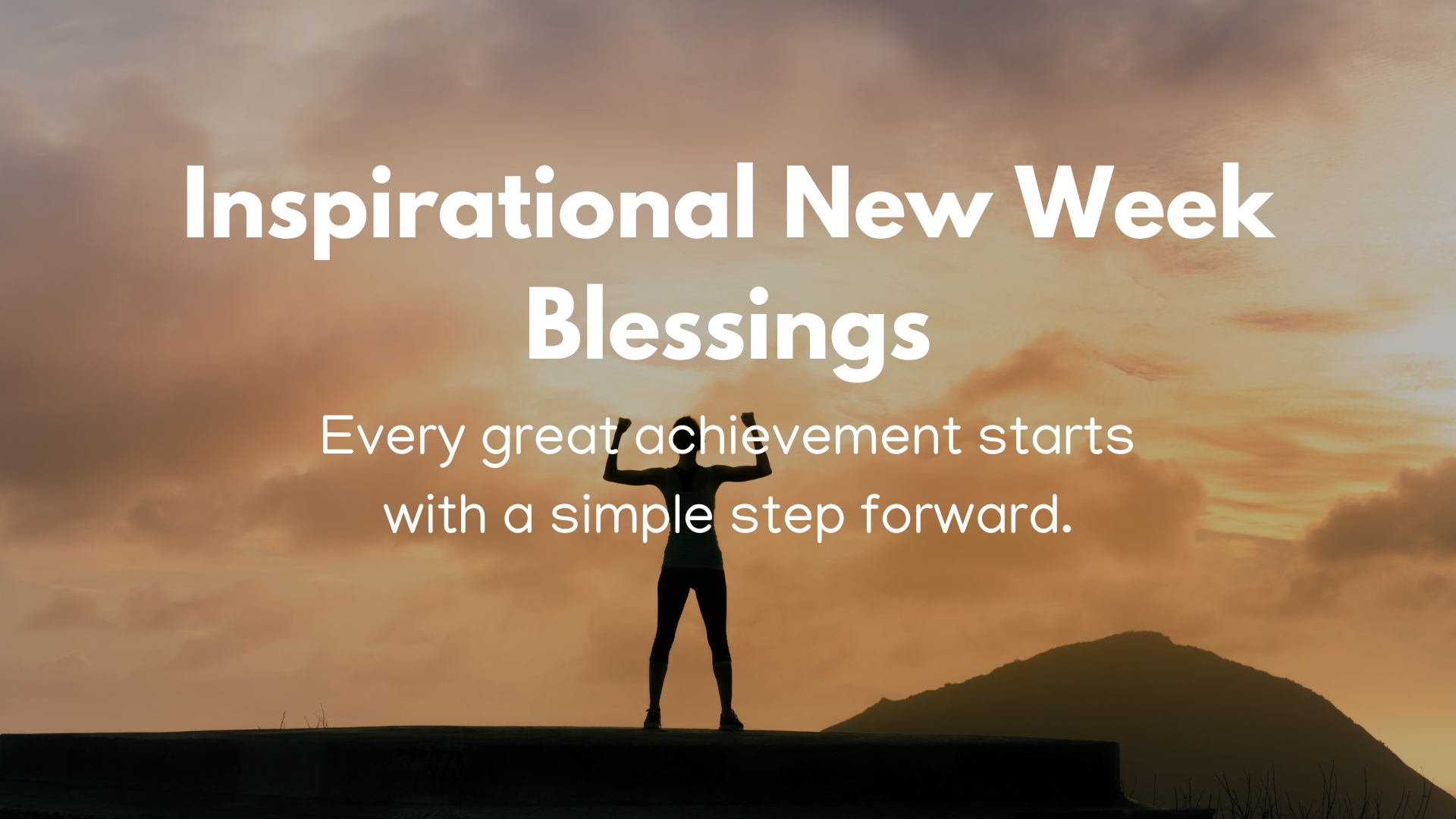 Every great achievement starts with a simple step forward.