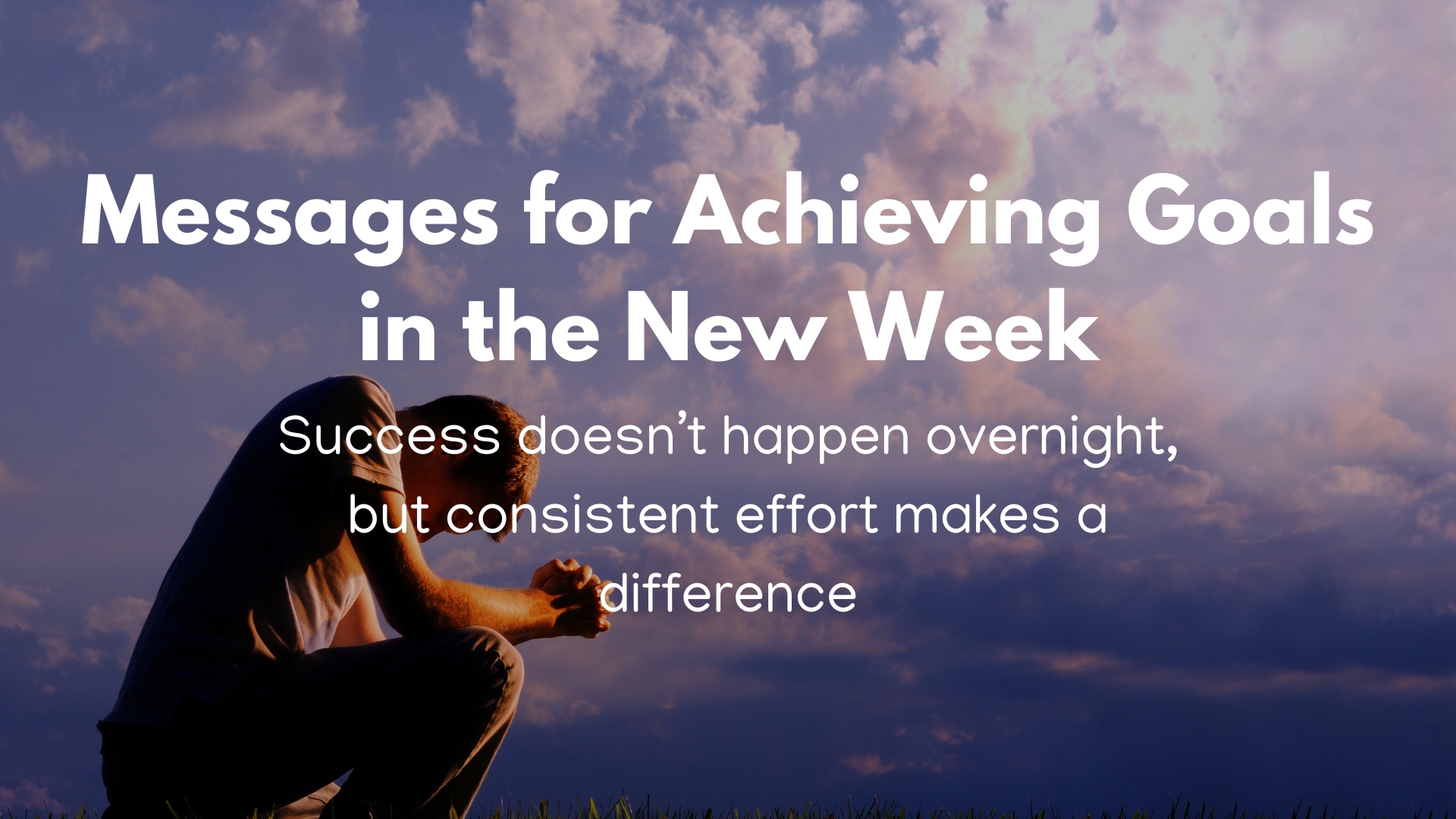 Success doesn’t happen overnight, but consistent effort makes a difference