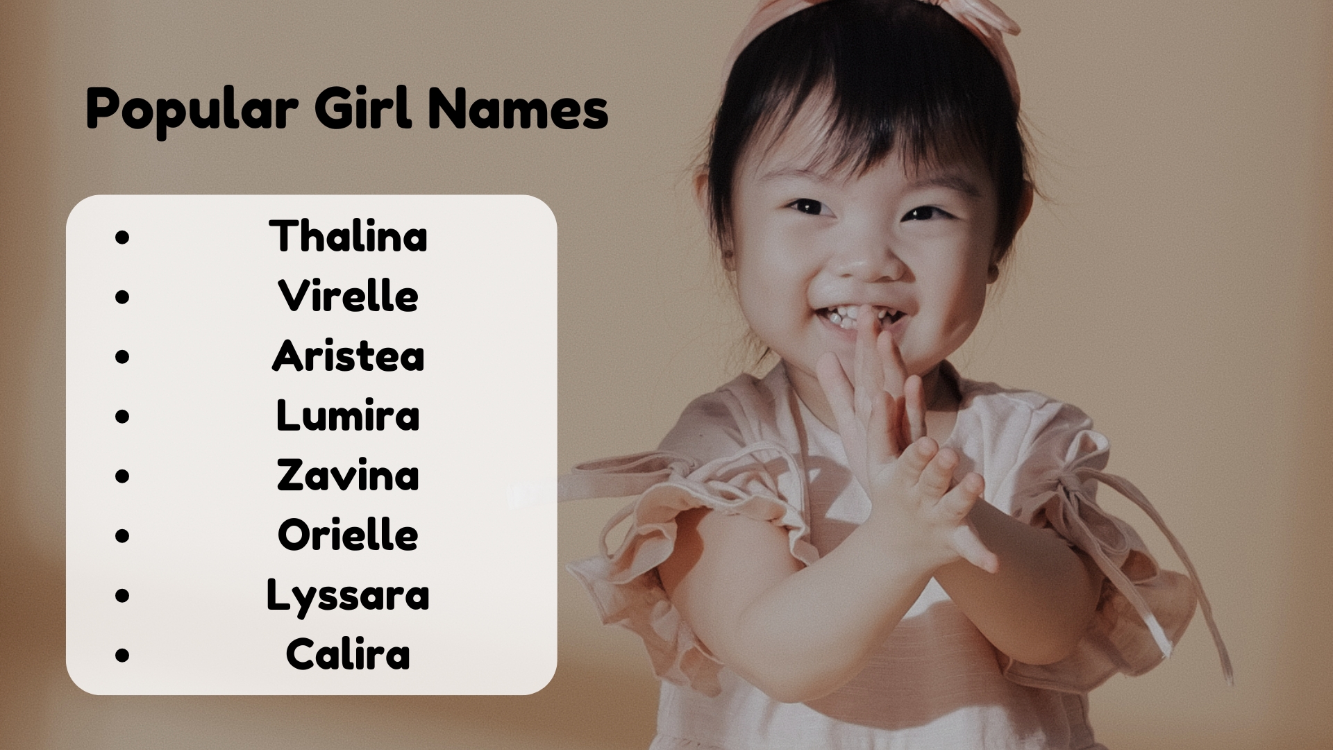 Popular Girl Names That Mean Beautiful